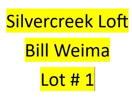 Lot #1 : Silvercreek Loft 1 (Bill Weima)- 2 bird kit