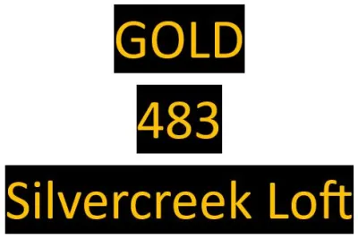 Gold 483 - Bred by Silvercreek Loft