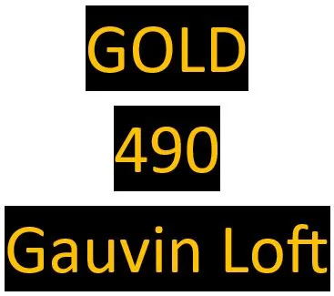 490 Gold - Gauvin Loft