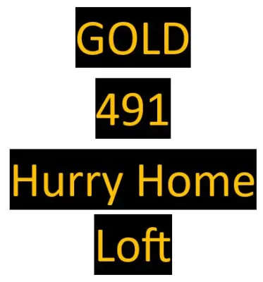491 Gold - Bred By Hurry Home Loft