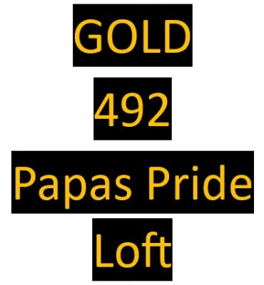 492 Gold - Bred by Papas Pride